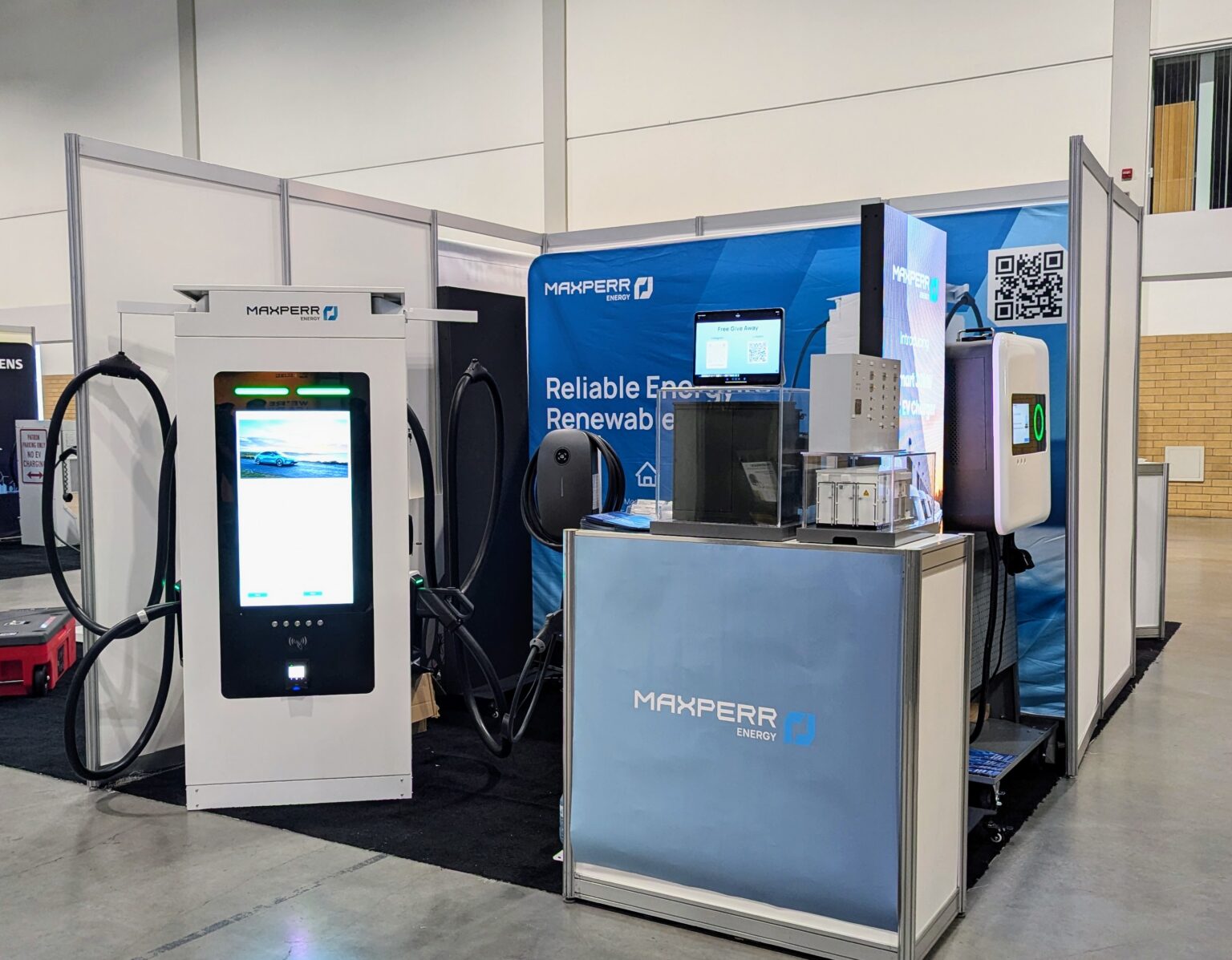 Maxperr Energy booth at EV & Charging Expo 2025