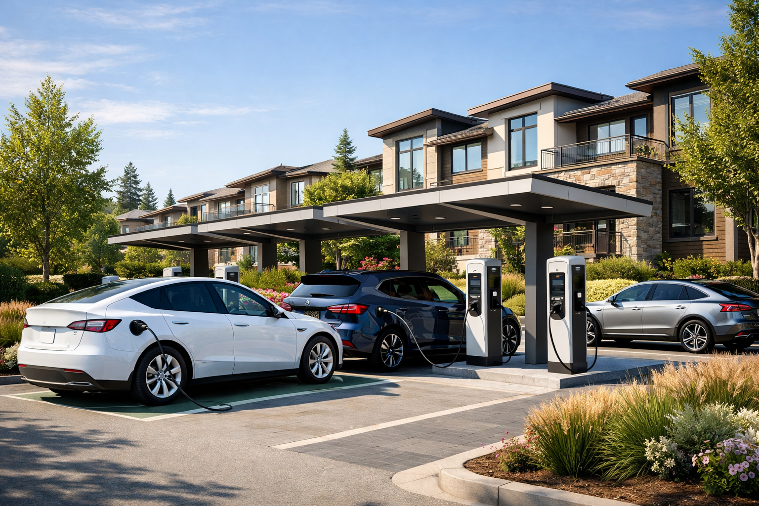 EV Charging Solutions for Multi-Unit Residential Buildings